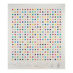 Damien Hirst, Hypothalamus Acetone Powder, 2012, Screenprint in colors on wove paper