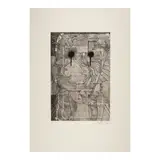 Jasper Johns, Untitled, from The Geldzahler Portfolio (Gemini 1744), 1998, Etching on wove paper