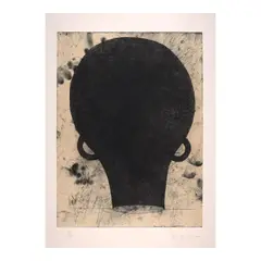 Martin Puryear, Untitled, from The MOCA Portfolio, 1999, Etching and aquatint in colors on Rives BFK paper