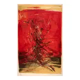 Zao Wou-ki, Untitled (Ågerup 159), 1965, Lithograph in colors on Arches paper