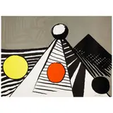 Alexander Calder, Le Bateau Lavoir, 1969, Lithograph in colors on wove paper