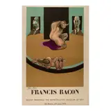 Francis Bacon, Metropolitan Museum of Art (Sabatier 11), 1975, Lithograph in colors on wove paper