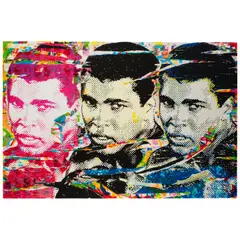 Thierry Guetta, The Champ, 2011, Screenprint in colors on wove paper