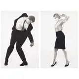Robert Longo, Cindy; Max, from Men in Cities (2 works), 2002, Two lithographs on wove paper, each signed in pencil