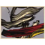 Roy Lichtenstein, Brushstrokes (Corlett 45), 1967, Screenprint in colors on wove paper