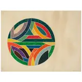Frank Stella, Sinjerli Variation III, from Sinjerli Variations  (Axsom 117), 1977, Lithograph and screenprint in colors on wove paper