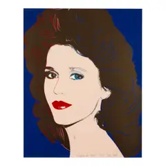 Andy Warhol, Jane Fonda (Feldman & Schellmann II.268), 1982, Screenprint in colors on Lenox Museum Board