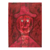 Rufino Tamayo, Cabeza Roja (Pereda 187), 1975, Lithograph in colors on Rives BFK paper