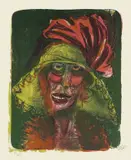 Otto Dix, Leonie, 1923, Farblithographie auf Bütten
