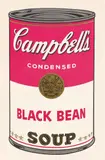 Campbell's Soup I (Black Bean) by Andy Warhol, 1968, Serigrafie auf festem glatten Papier, sold Nov 2022