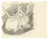 Franz Marc, Davidshirsch (Liegender Hirsch)