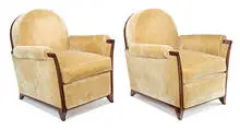 Alfred Porteneuve, Armchairs (2), c. 1935, Atelier Porteneuve