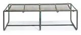 Walter Lamb, Two-seat bench, c. 1958, Brown-Jordan Co