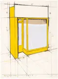 Christo, Yellow Store Front, Project