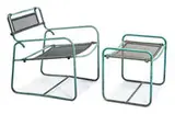 Walter Lamb, Armchairs and ottomans (4), c. 1950, Brown-Jordan Co