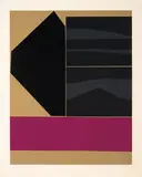 Louise Nevelson, American Jewish Congress Print, 1974, Color screenprint on paper