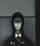 Mario Russo, Untitled (Ritratto), 1957, Oil on canvas