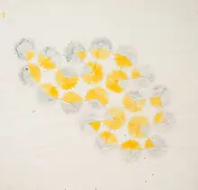 Tom Wudl, Untitled, 1974, Ink and graphite on paper
