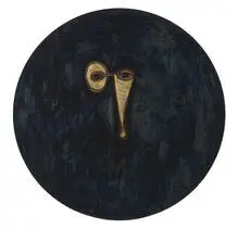 Ray Smith, El Oculo and El Oculo (B, P, M, Q) (2), 1985-1986, Oil on canvas