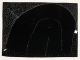 Martin Puryear, Dark Loop, 1982, Woodcut on ivory Japanese paper