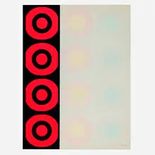 Peter Gee, Untitled, c. 1960, screenprint in colors