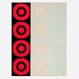 Peter Gee, Untitled, c. 1960, screenprint in colors