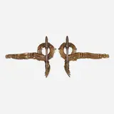 Albert Paley, Facade Door Handles for the Wortham Center for the Performing Arts, Houston, pair