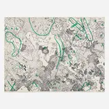 Nancy Graves, IV Julius Caesar Quadrangle of the Moon (from the Geologic Maps of Lunar Orbiter and Apollo Landing Sites series)