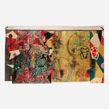 Terence David La Noue, Creating Ancestors, Lack of Communication, 1988, mixed media on canvas