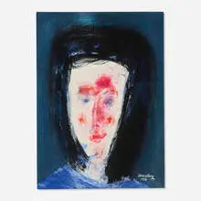 Ralph Rosenborg, Untitled, 1965, watercolor on paper