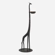 Mary Colter, Giraffe ashtray stand, c. 1930, wrought iron