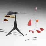 Modern, Untitled, painted metal and wire
