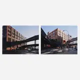 Brian Rose, Tenth Ave and West 16th Street; Teton Ave and West 16th Street (diptych), c-print (diptych)