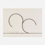 Bernar Venet, Position of Two Major Arcs of 257.5 Degrees Each