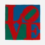 Robert Indiana, Classic Love, 2007, Indian wool