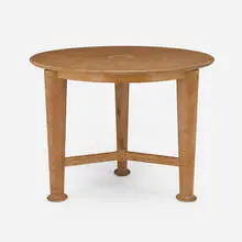 Jonathan Wright, Breakfast table, c. 1990, bubinga, maple