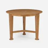 Jonathan Wright, Breakfast table, c. 1990, bubinga, maple