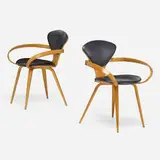 Norman Cherner, Armchairs, pair
