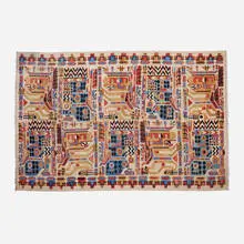 Flatweave carpet by Contemporary, hand-woven wool, sold Jul 2022