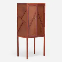 Sam Forrest, Cabinet, c. 1975, walnut, copper, poplar