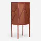 Sam Forrest, Cabinet, c. 1975, walnut, copper, poplar