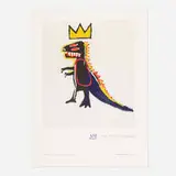 Jean-Michel Basquiat, Pez Dispenser, 1997, lithograph in colors on Arches