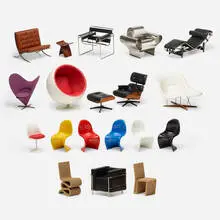 Vitra., Collection of eighteen miniatures, c. 2000, mixed media