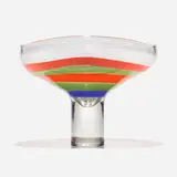 Coppa Philips by Ludovico Diaz de Santillana, 1965, hand-blown glass, sold Jul 2022