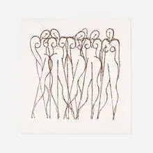 Jerry Siano, Resting Dancers, 1996, archival inkjet print