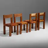 Pierre Chapo, Chairs model S11, set of four