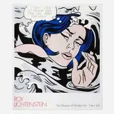 Roy Lichtenstein, MOMA poster, 1989, screenprint in colors