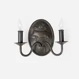 Samuel Yellin Metalworkers, Custom sconce with javelina