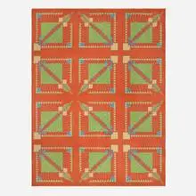 Frank Lloyd Wright, Imperial Arrow medium pile carpet from the Arizona Biltmore Hotel, c. 1973, machine-knotted wool