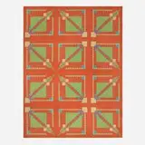 Frank Lloyd Wright, Imperial Arrow medium pile carpet from the Arizona Biltmore Hotel, c. 1973, machine-knotted wool
